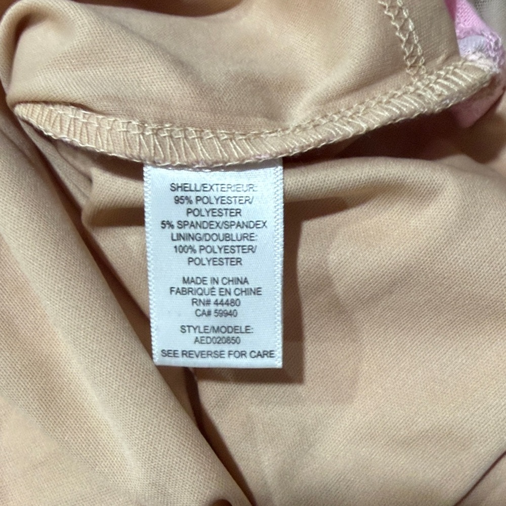 AFRM Taupe to Pink Ombre V-Neck Sleeveless Midi Dress - Picture 5 of 5